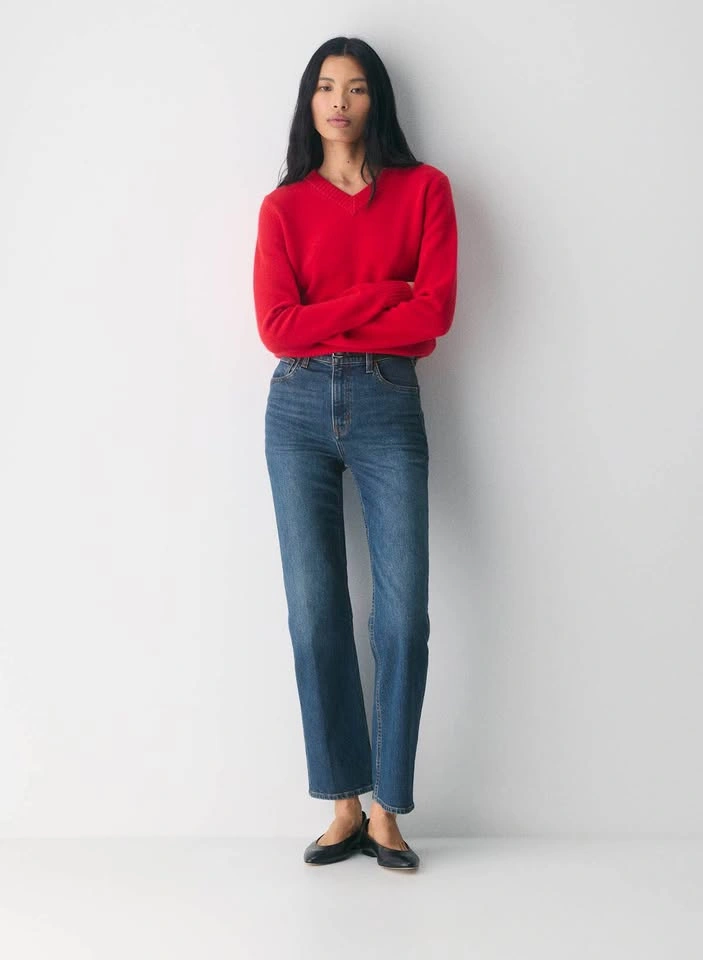 Denim Forum- Arlo High-Rise Straight Jean - photo 2