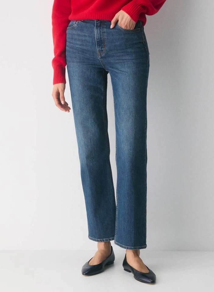 Denim Forum- Arlo High-Rise Straight Jean - photo 4