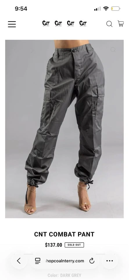 COAL N TERRY COMBAT PANT - photo 2
