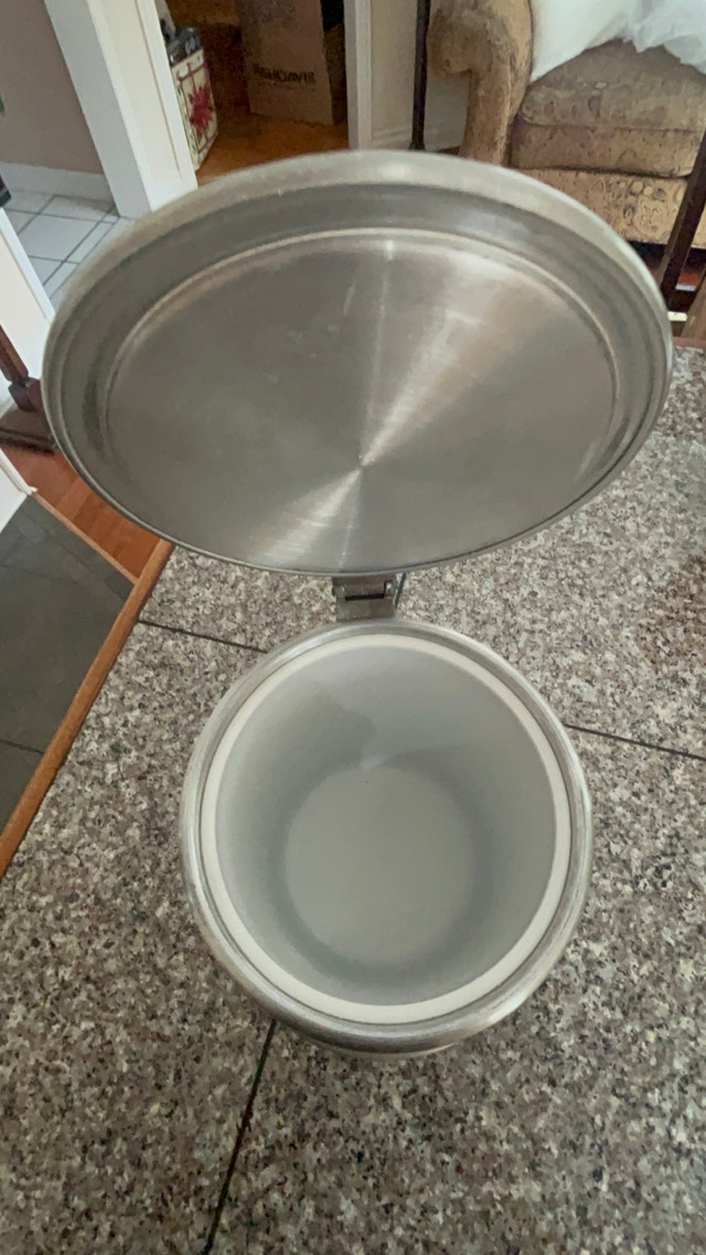 Brushed Aluminum Ice Bucket - photo 3