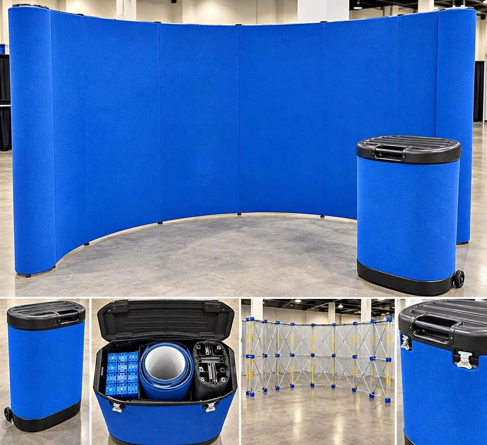 Curved 10’ Trade Show Display - $599 OBO