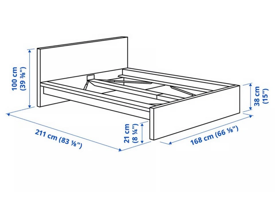 IKEA MALM bed frame - photo 4