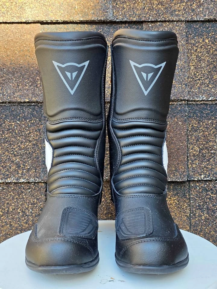 Dainese Aurora Lady D-WP Boots — Black/White (622)