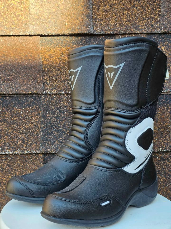 Dainese Aurora Lady D-WP Boots — Black/White (622) - photo 2