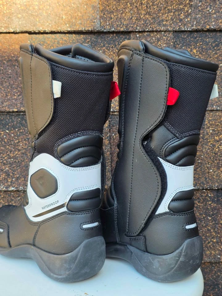 Dainese Aurora Lady D-WP Boots — Black/White (622) - photo 4