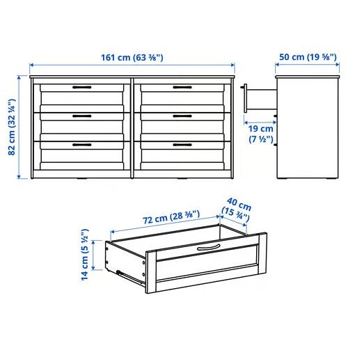 Ikea SONGESAND 6-drawer dresser - photo 2