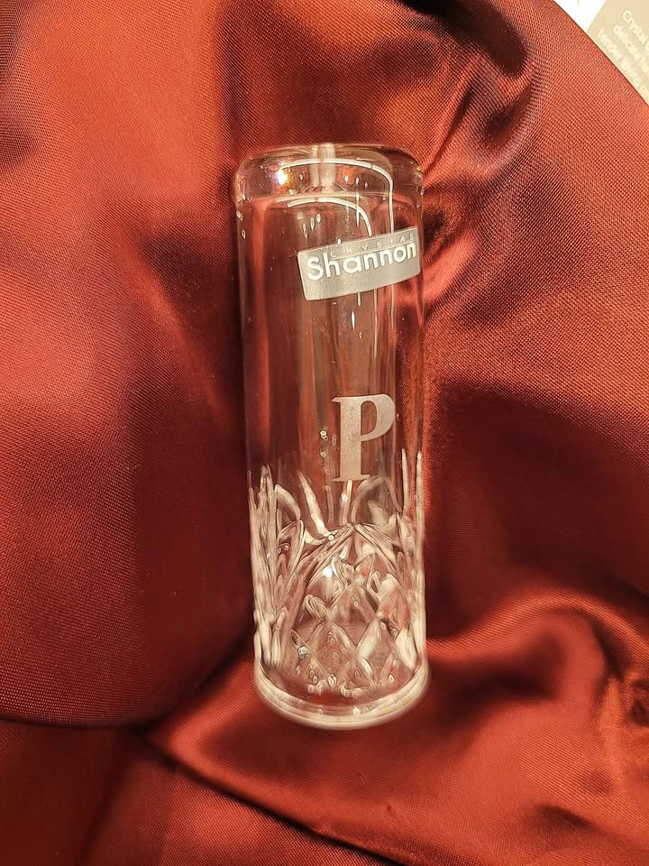 NEW Shannon Crystal Dublin Salt & Pepper Shakers – Original Box - photo 5