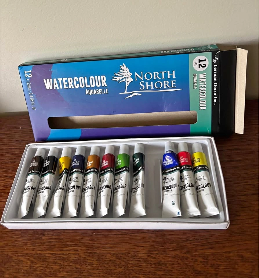 Free Bonus Item With Purchase - North Shore 12ml Watercolour Pai