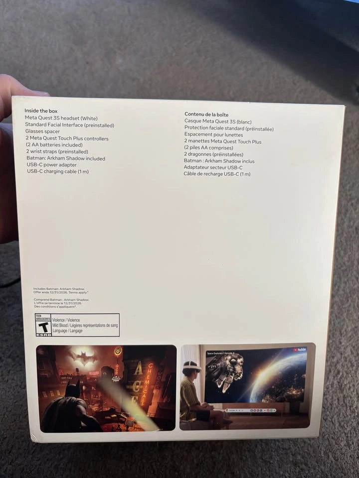 Meta Quest 3S 128GB VR Headset - photo 3
