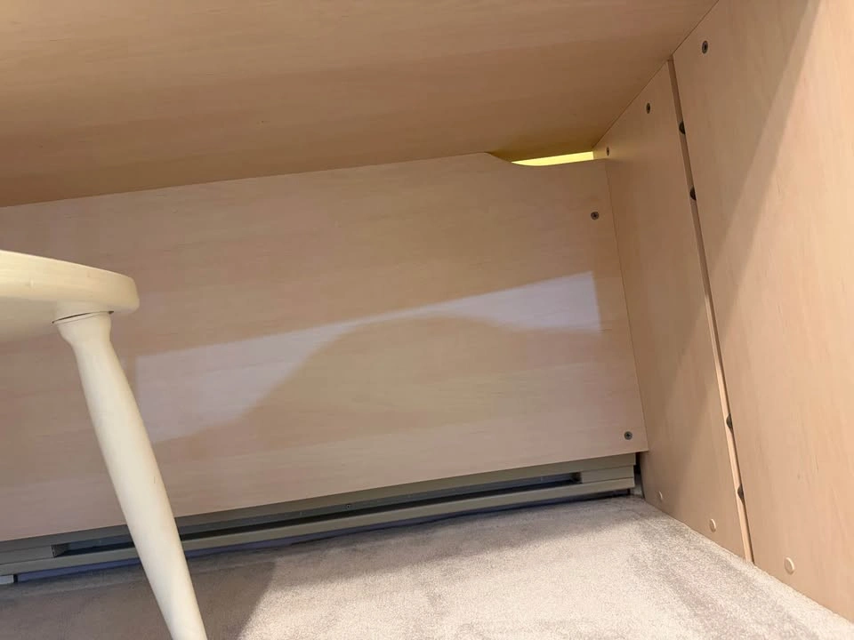 Light oak laminate desk - photo 5