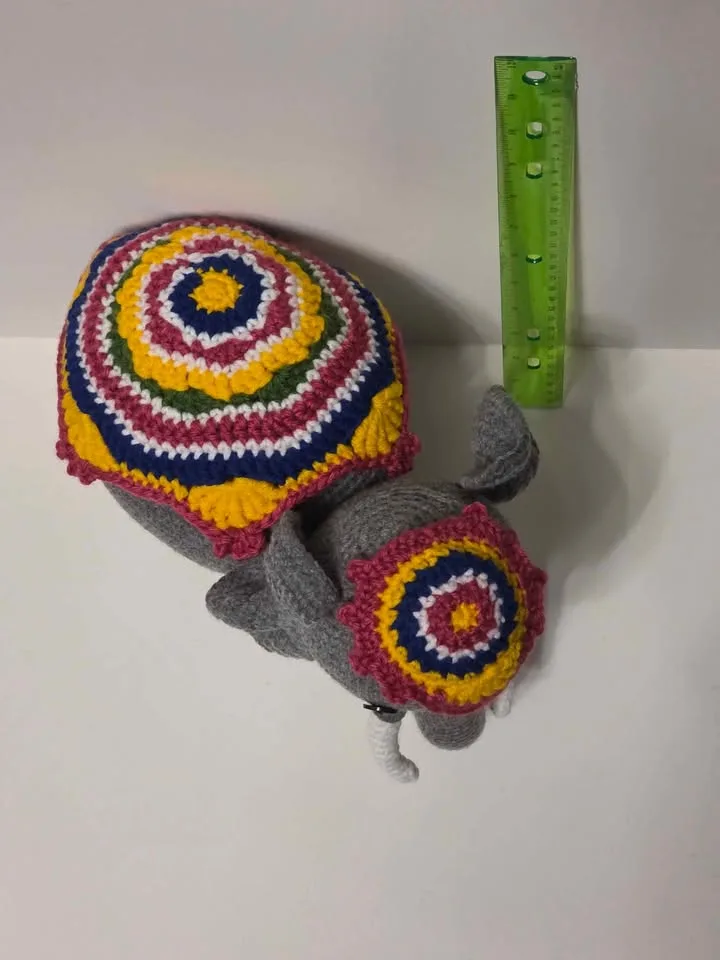 Indian Elephant Amigurumi Crochet image indicator(5)