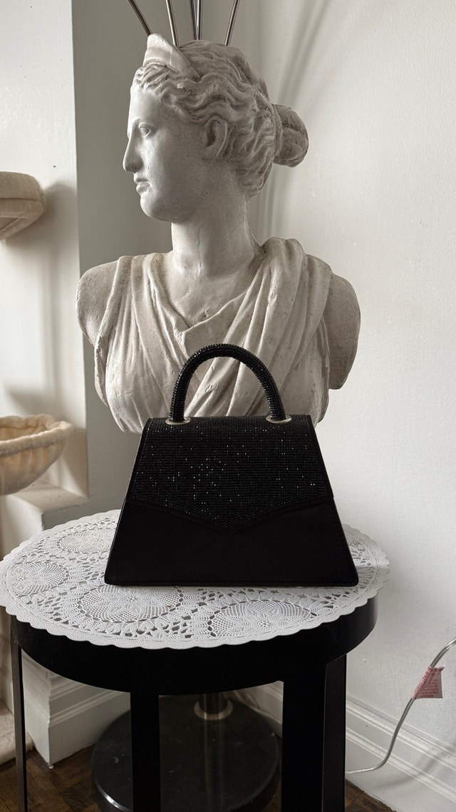 Black Rhinestone Handbag - photo 2