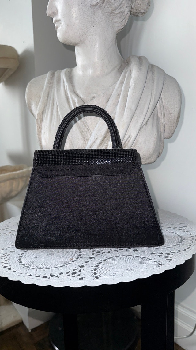 Black Rhinestone Handbag - photo 3