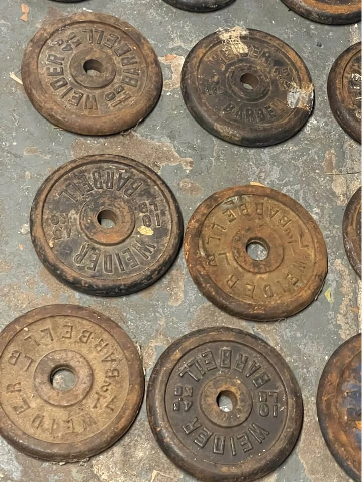 Sports Authority standard 1" hole weight plates weights - photo 4