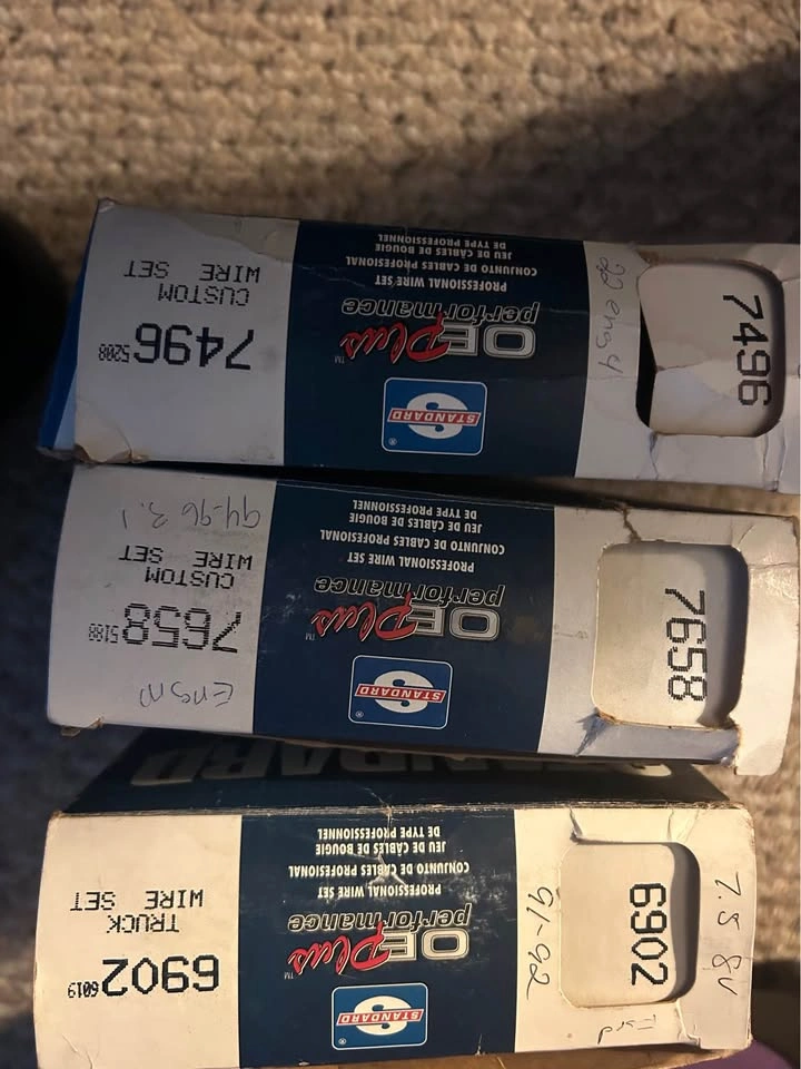 New Spark plug sets - photo 3