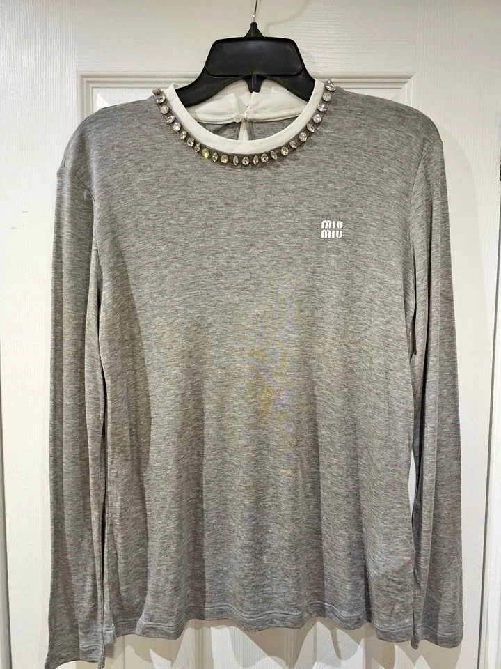 Miumiu long sleeve shirt