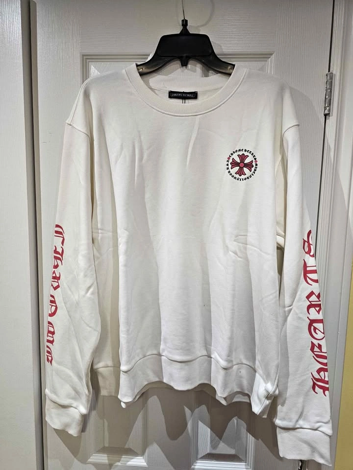 Chrome heart long sleeve shirt