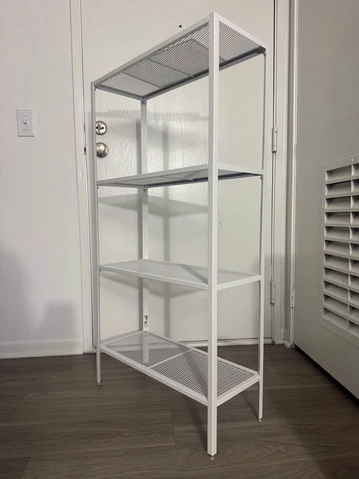 IKEA White Metal Shelf - photo 5