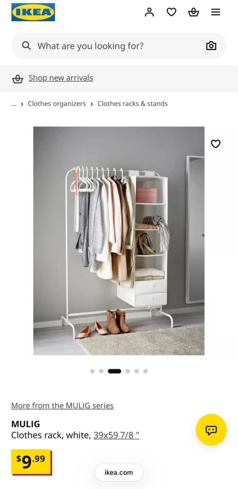 IKEA Clothing Rack (Mulig) - photo 2