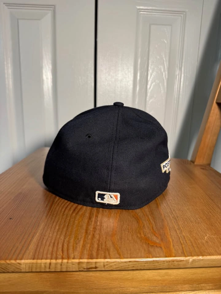 Houston Astros black fitted hat - photo 3
