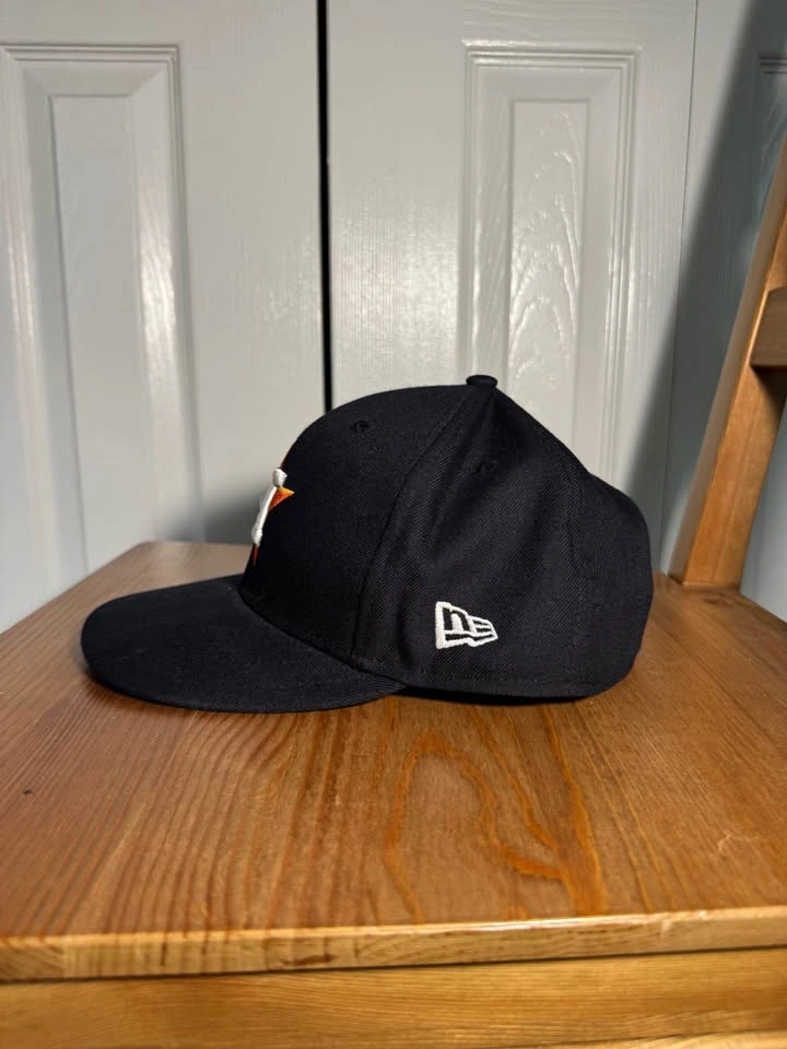 Houston Astros black fitted hat - photo 4