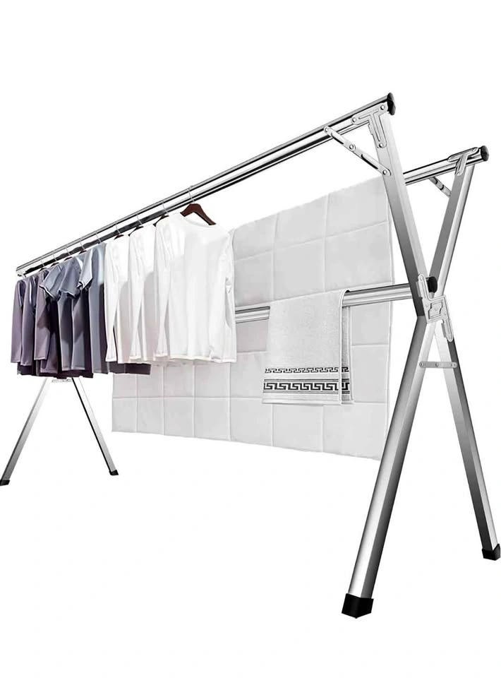 Stainless Steel Folding Clothes Drying Rack (Jauree brand)