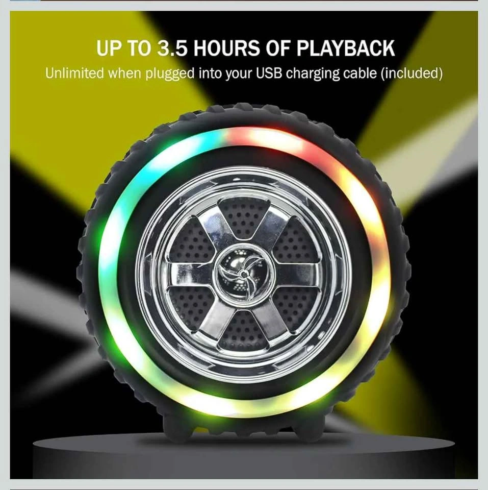 Magnavox Tire Shaped Bluetooth Speaker - photo 4