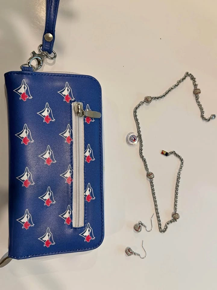 Licensed MLB Toronto Blue Jays Swarovski Jewellery Bundle