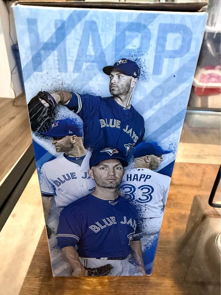 Toronto blue jays JA Happ bobble head - photo 3