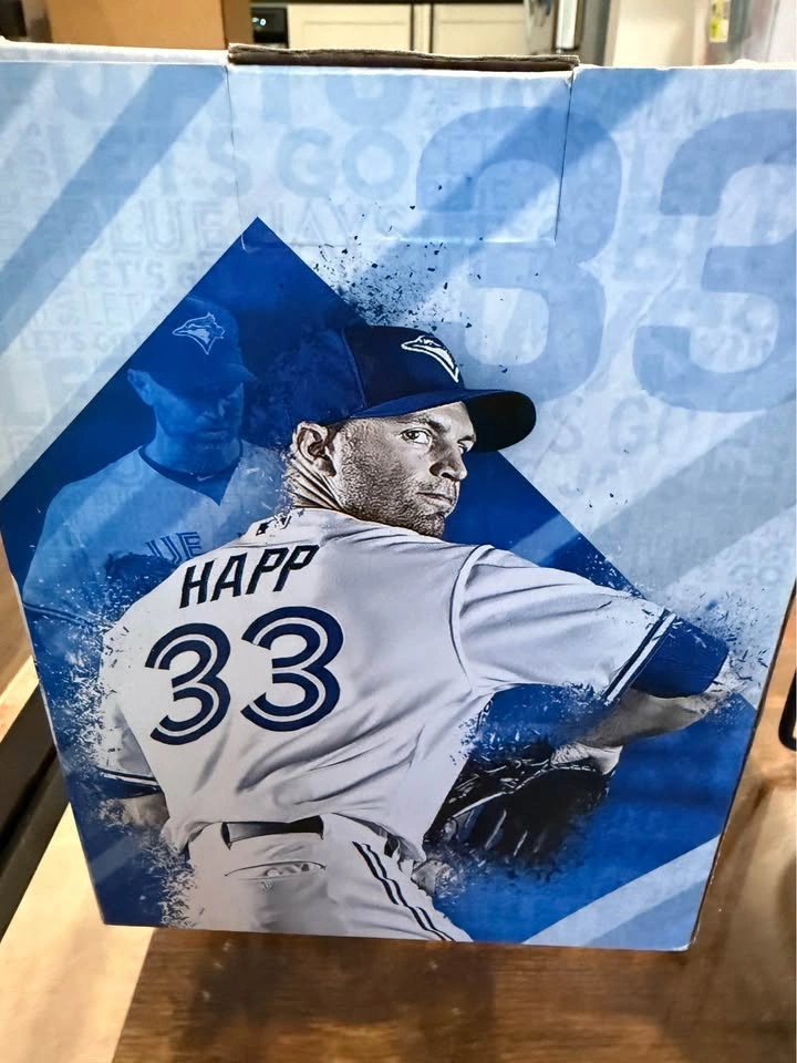 Toronto blue jays JA Happ bobble head - photo 4