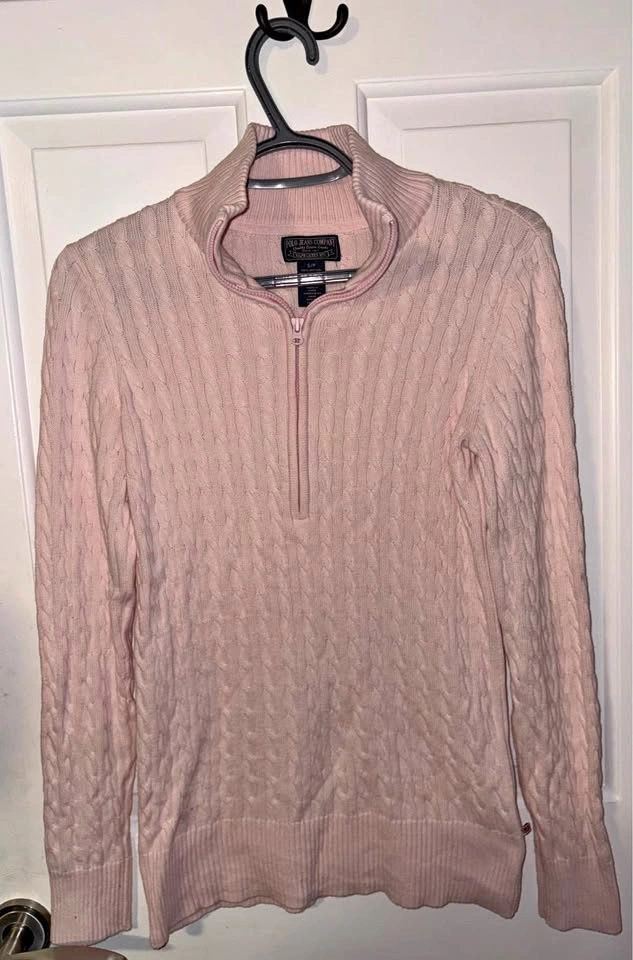 Polo Ralph Lauren cable knot quarter zip