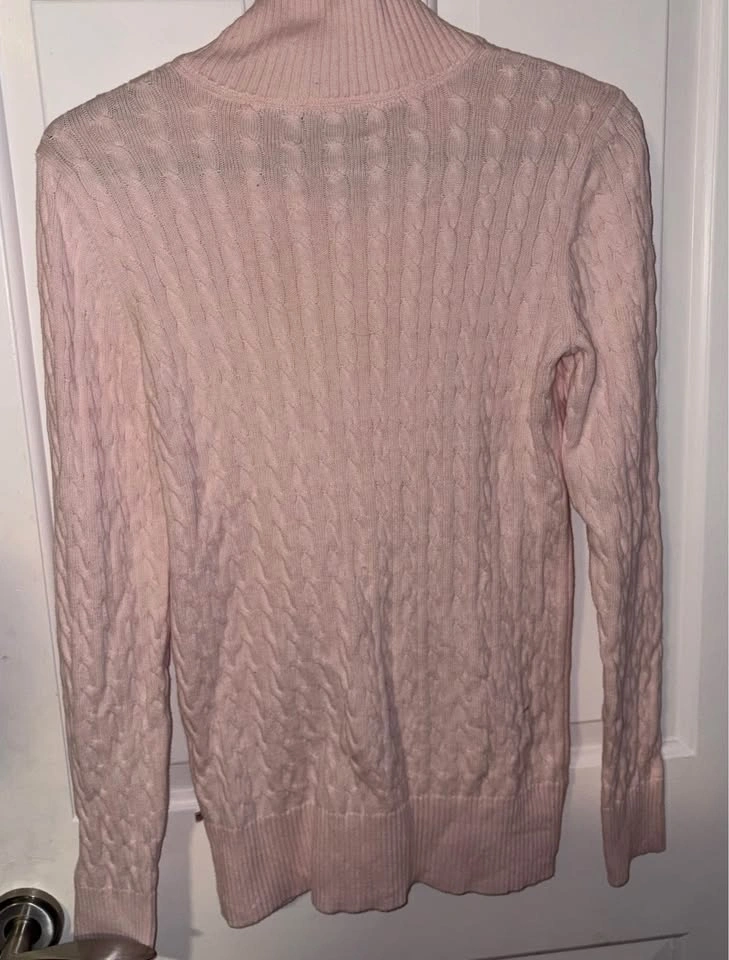 Polo Ralph Lauren cable knot quarter zip - photo 4