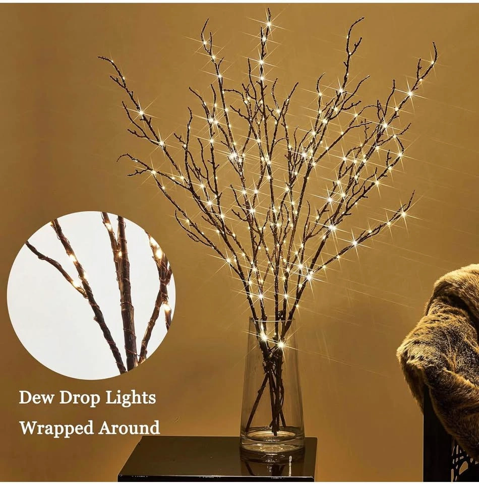 Hairui Lighted Twig Branches – 200 LED – Dimmer & Timer - photo 3