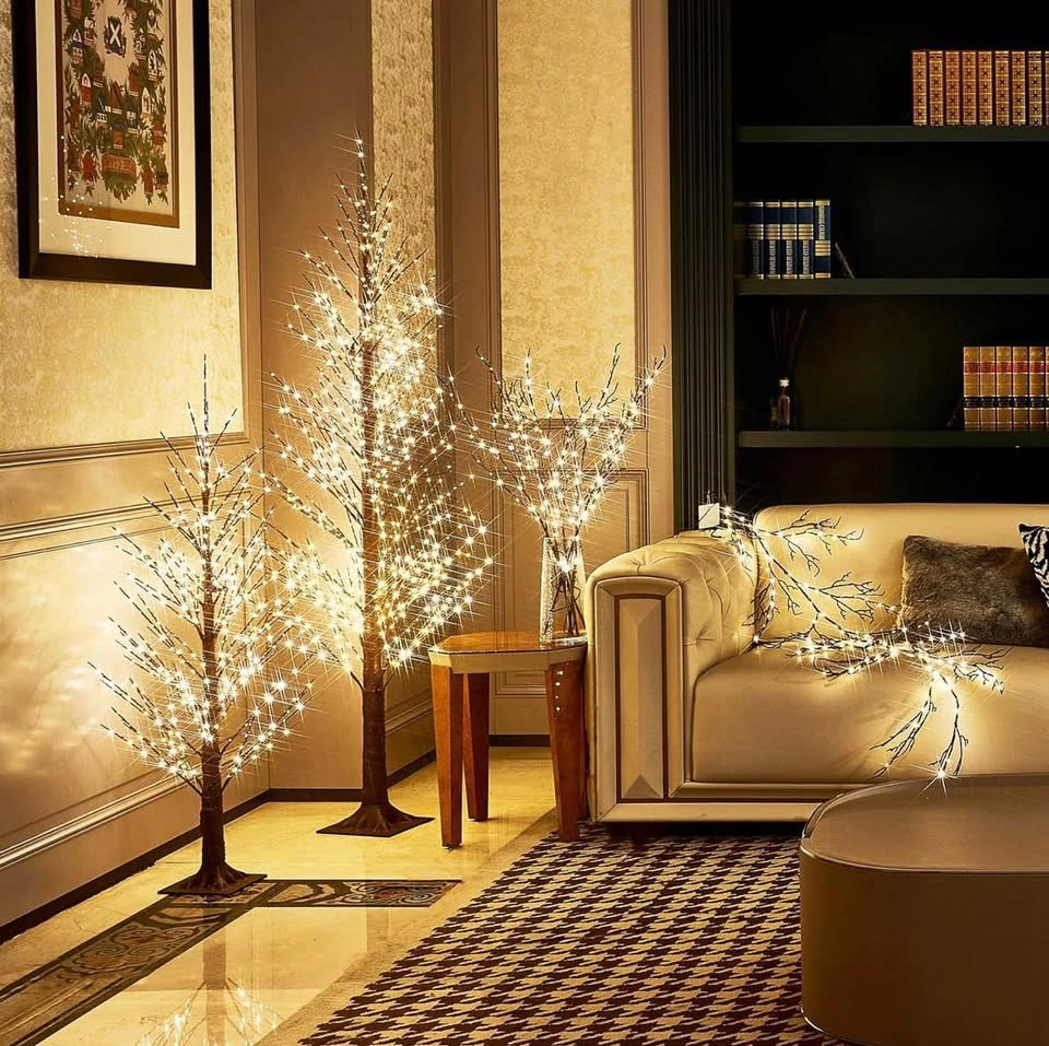 Hairui Lighted Twig Branches – 200 LED – Dimmer & Timer - photo 4