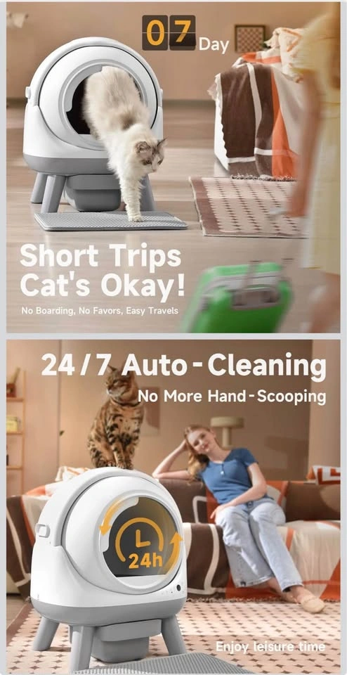 New Self Cleaning Litter Box for Multiple Cats, G1 Automatic - photo 3