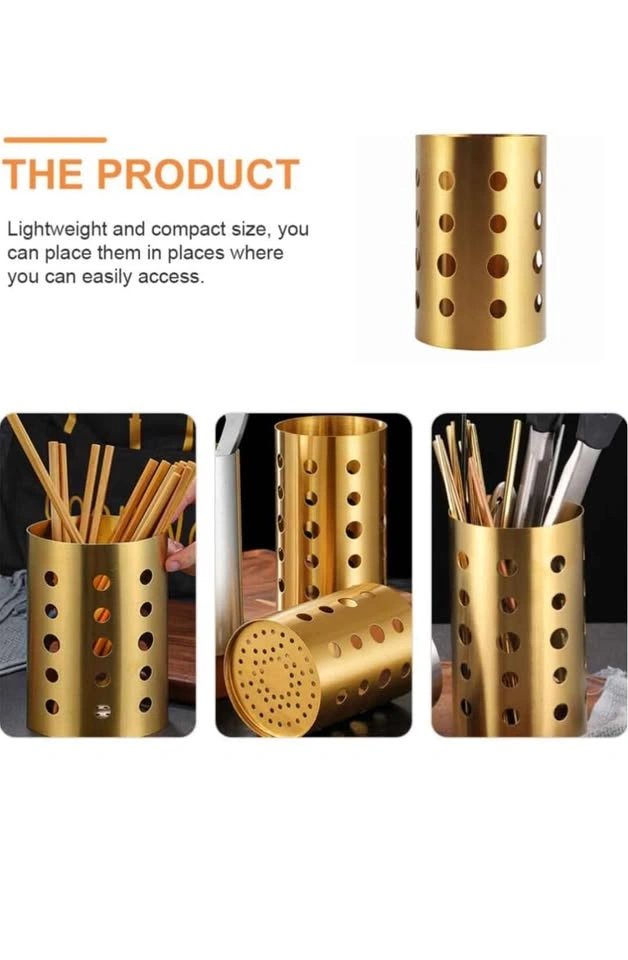 Stainless steel utensil holder/ spoon holder - photo 2