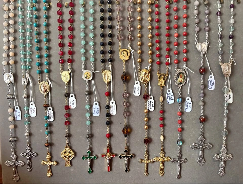 Handcrafted Precious Gemstone and Crystal Gift Rosaries