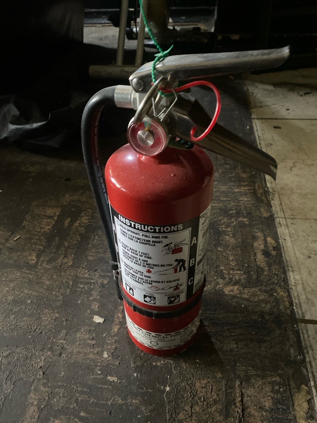 ABC Dry Chemical Fire Extinguisher