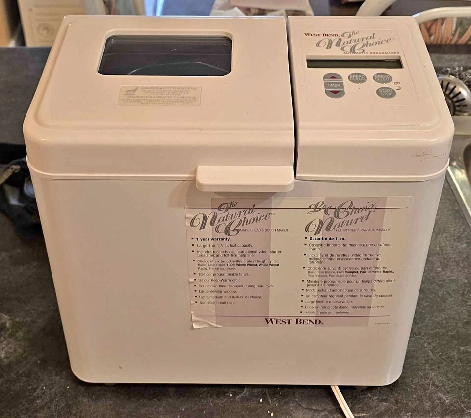 West Bend automatic bread maker