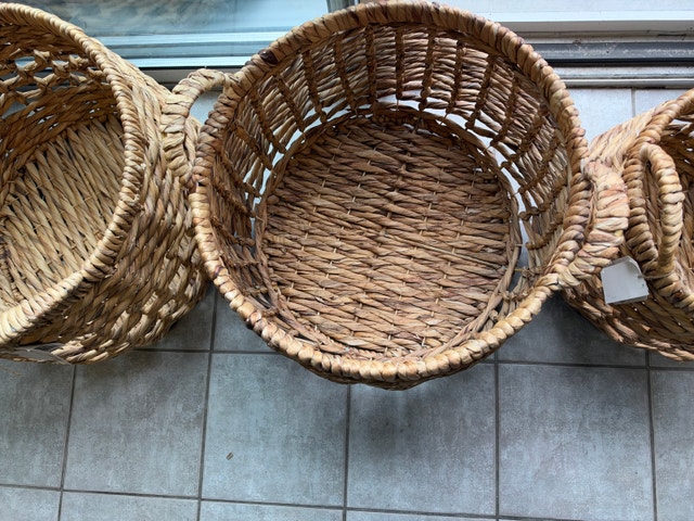 Assorted baskets