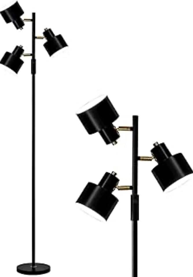 New Oyears Adjustable 3 light Floor Lamp Corner