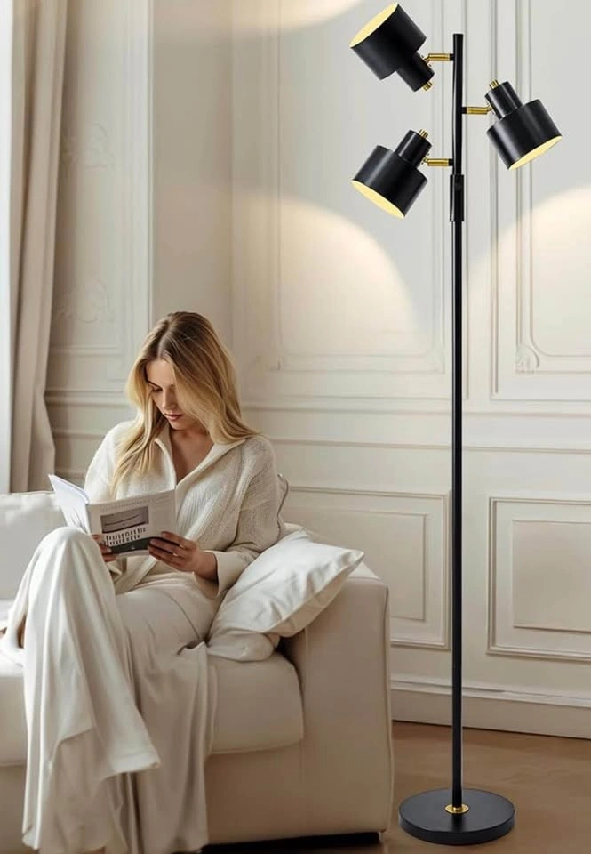 New Oyears Adjustable 3 light Floor Lamp Corner - photo 2
