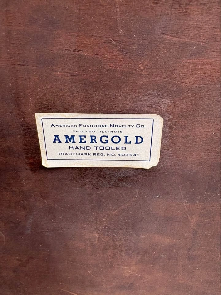 Vintage AMERGOLD 1930s Neoclassical Coffee Table - Restoration - photo 2