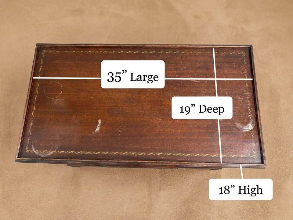 Vintage AMERGOLD 1930s Neoclassical Coffee Table - Restoration - photo 3