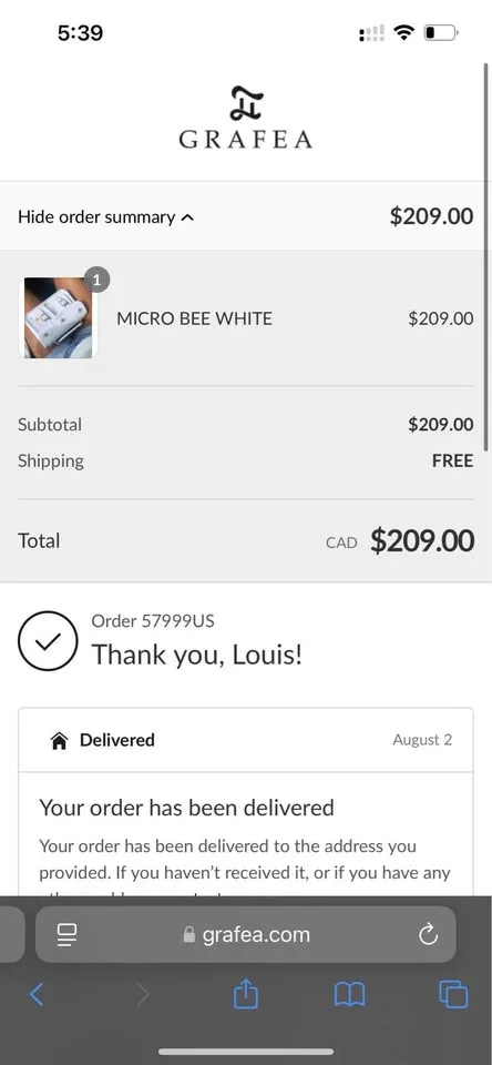 Grafea Micro Bee White image indicator(5)