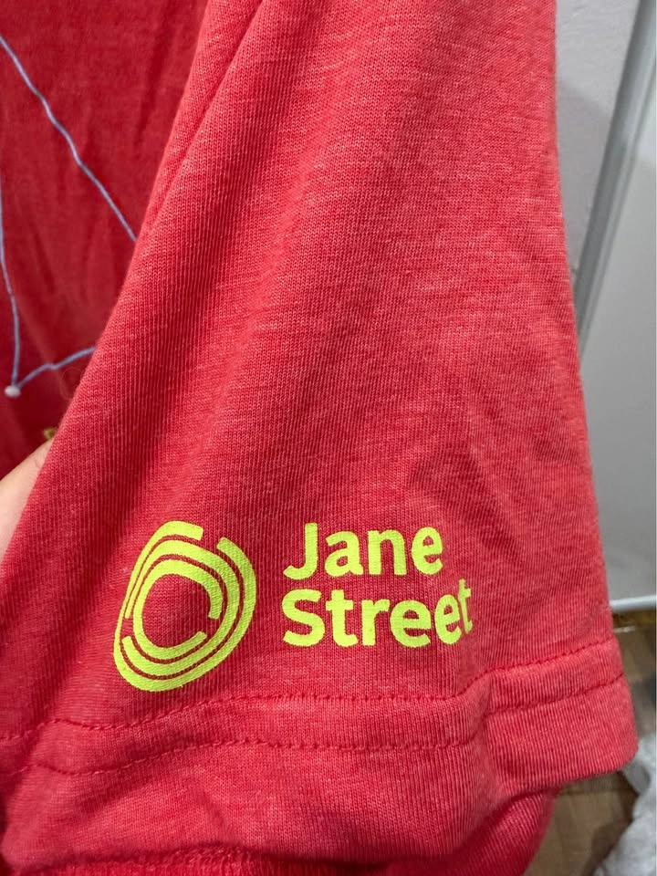 Jane Street Official T-Shirt – Unisex Size S – Quant / Math Grap - photo 4