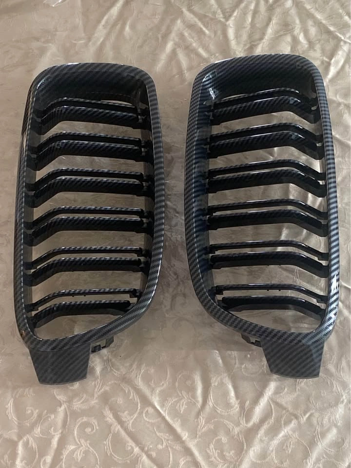 BMW carbon grill 3 series - photo 4
