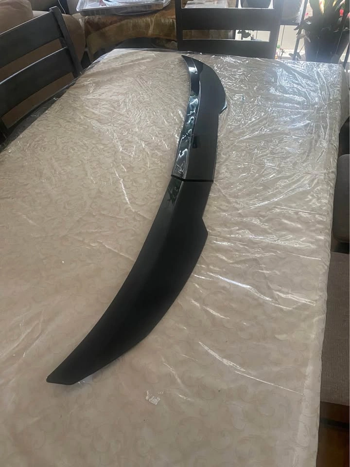 Trunk spoiler wing black - photo 2