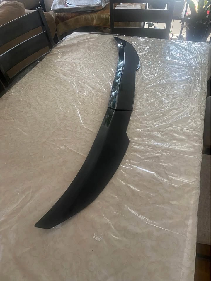 Trunk spoiler wing black - photo 4