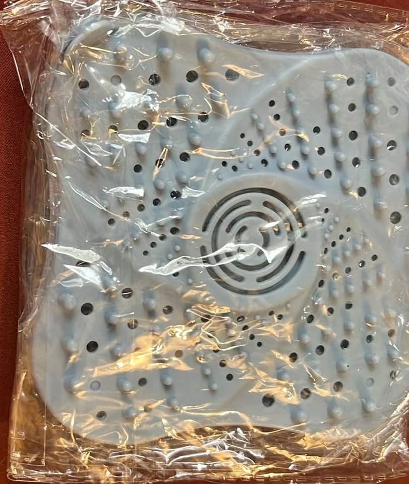 Silicone Shower Drain Hair Catcher 2 pack